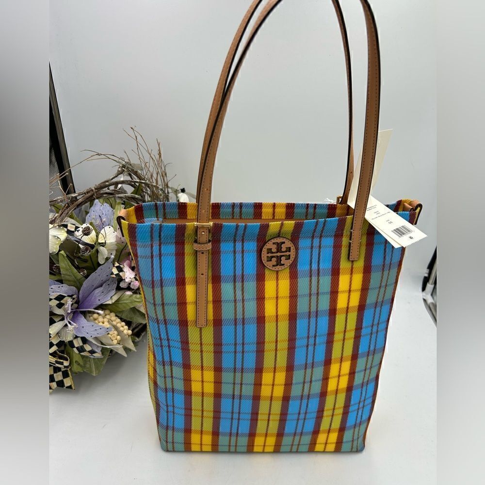 Women’s Tory Burch Ella large mesh market tote zipper closure